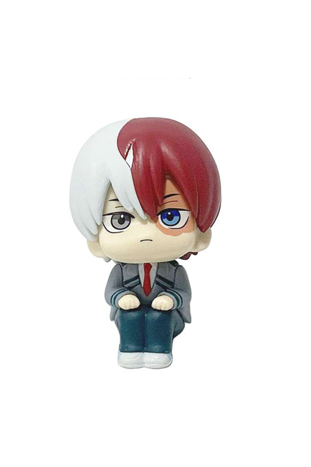 Bandai 10cm no box My Hero Academia Q-version Izuku Midoriya Katsuki Bakugo Todoroki Shoto Toga Him