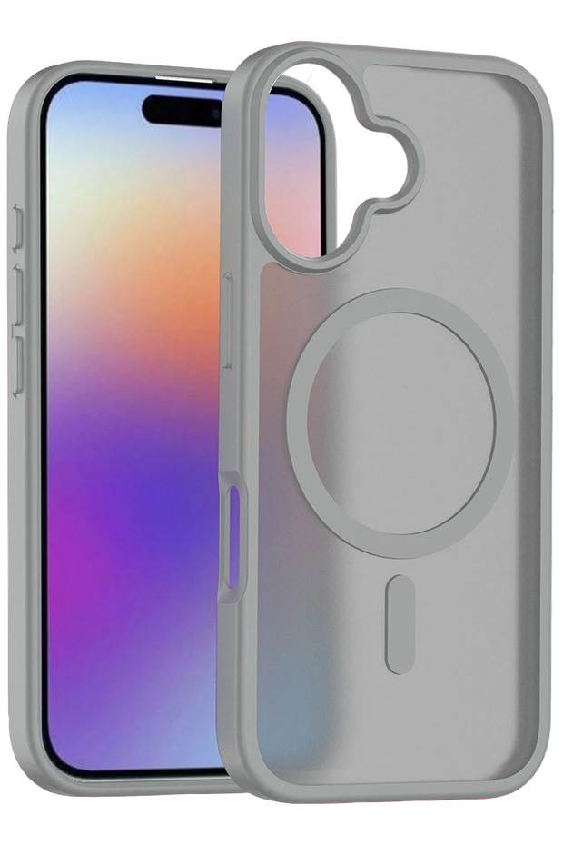 Matxzngz iPhone 17 Jota Magsafe Cover - (01842) Titanium Gray