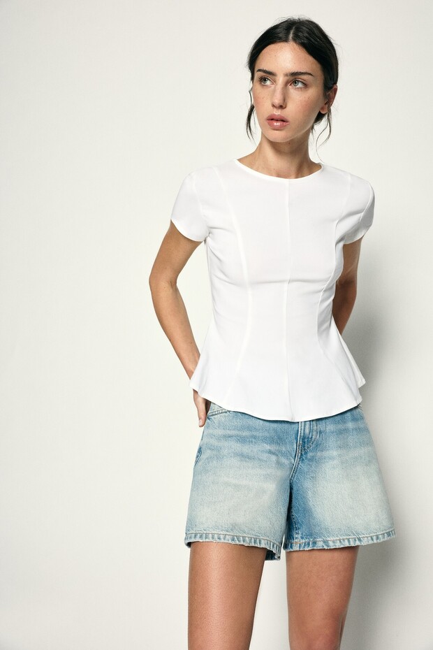 Peplum top
