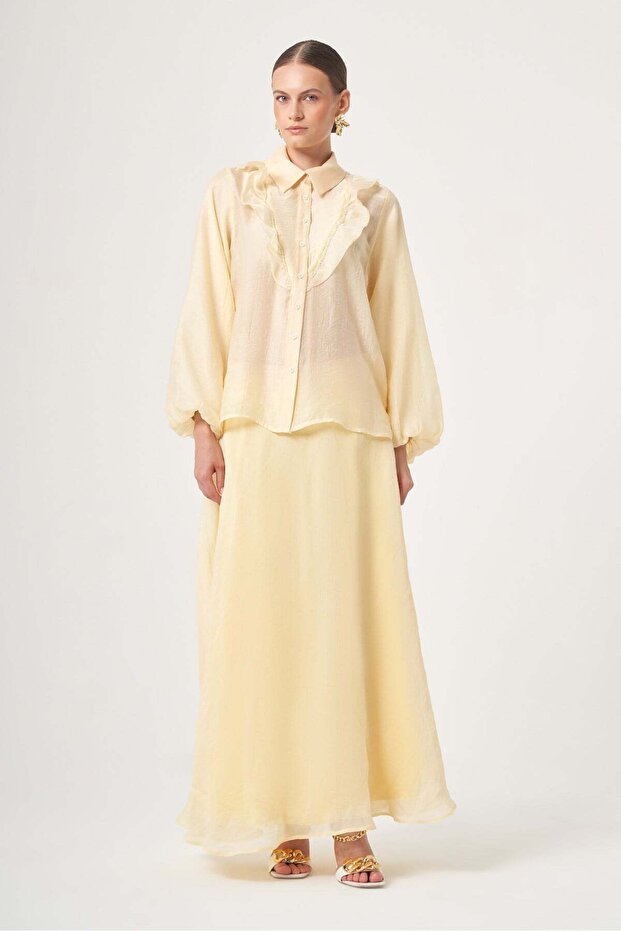 Women's Collar Stone Helena Set Yellow 31458