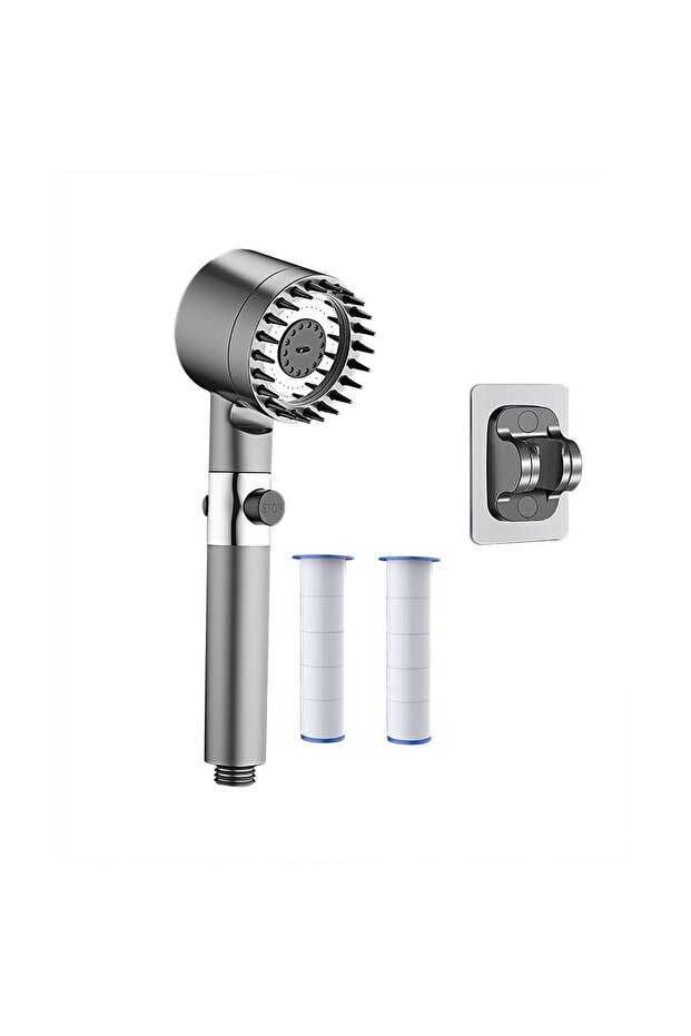 Shower Head with Handheld, Pressurized Shower Nozzle Shower Head Bath Filtrat