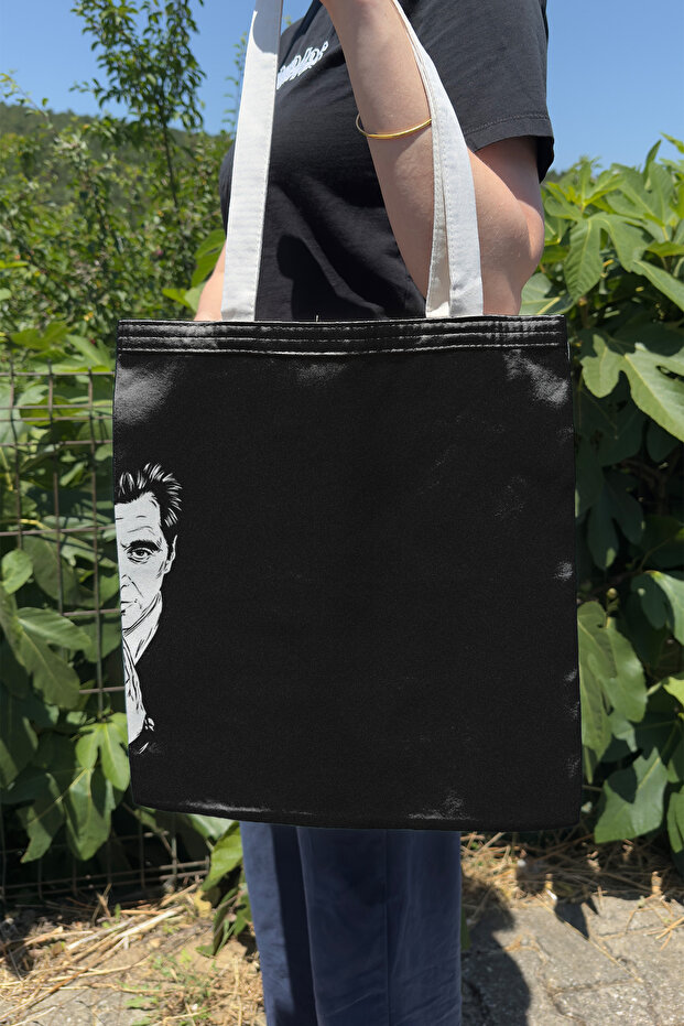 The Godfather V1 Double-Sided Summer and Winter Canvas Print Tote Bag