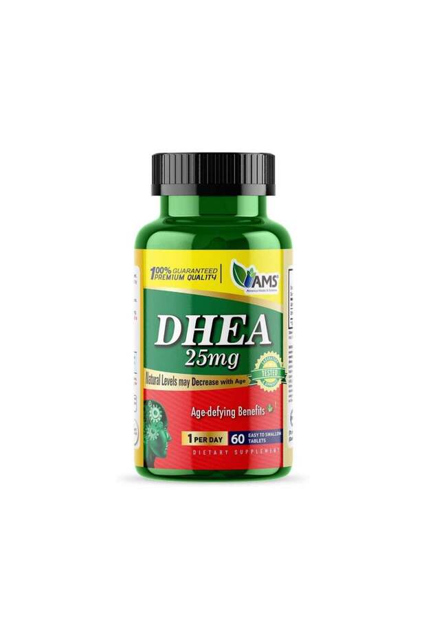 DHEA 25mg Tablets, Age Defying Benefits - 60 Tablets