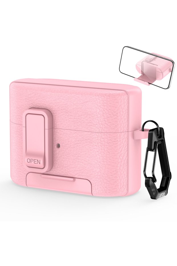 For WH-1000XM6 pink New For 2026 Sony WF-1000XM6 Bluetooth Headset Cover Phone Holder Cortex Case Fo