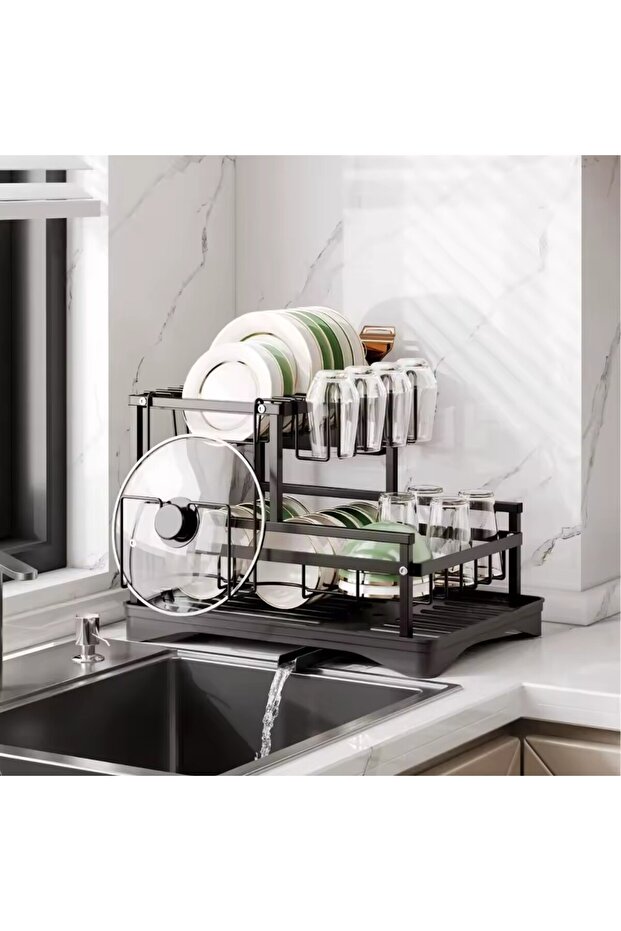 Multifunctional Dish Drainer for Kitchen