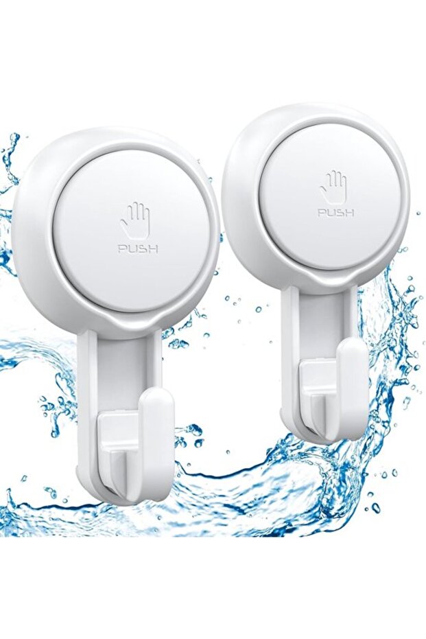 Suitable for Suction Hooks Powerful Vacuum Cup Heavy Duty Shower Waterproof Removable Bags 2pcs