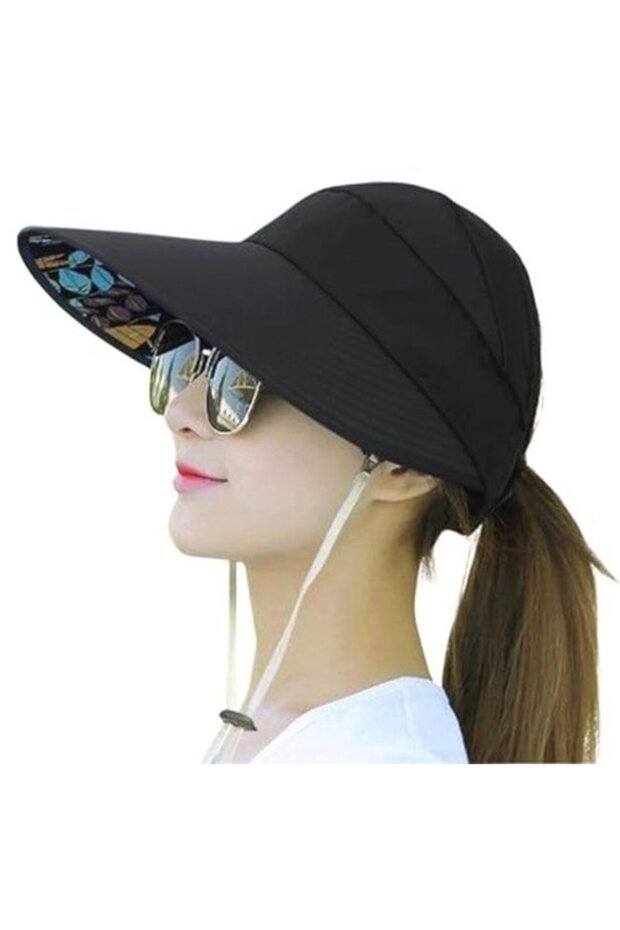 Women's Sun Hat - Foldable UV-Protective Outdoor Hat