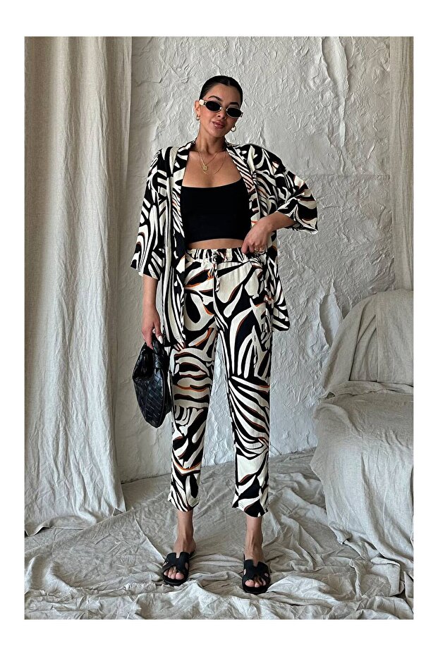Kimono and Tracksuit Set