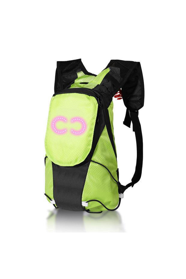 LED Radiant Backpack, Reflective Running Backpack, Motorcycle & Bicycle Backpack, Ergonomic Design, For Cycling, Commuting, Running, Urban Travel