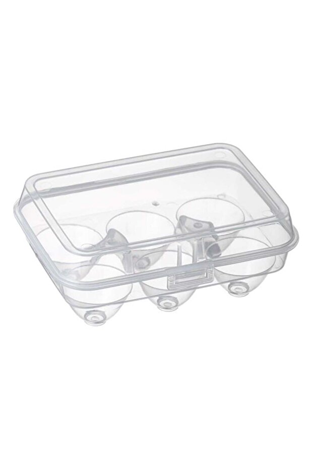 Cofraj Transparent pentru 6 Oua, Practic si Compact