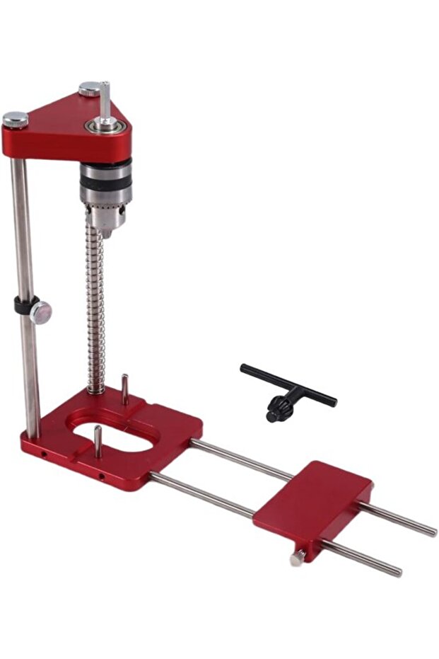Automatic line drilling guide - portable woodworking drill finder - precise hole punch positioner - automatic line drilling jig