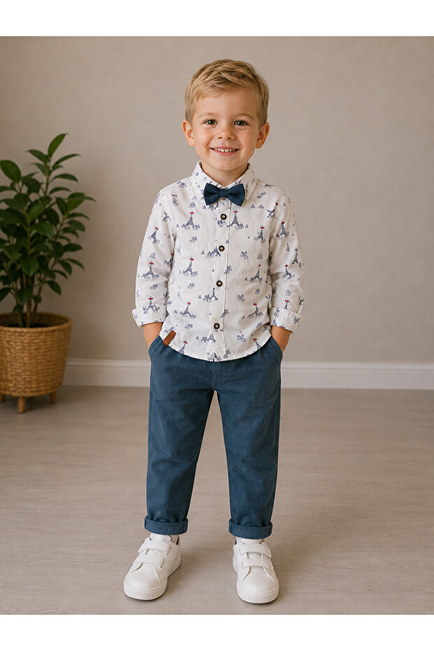 Boy's Shirt and Pants Set