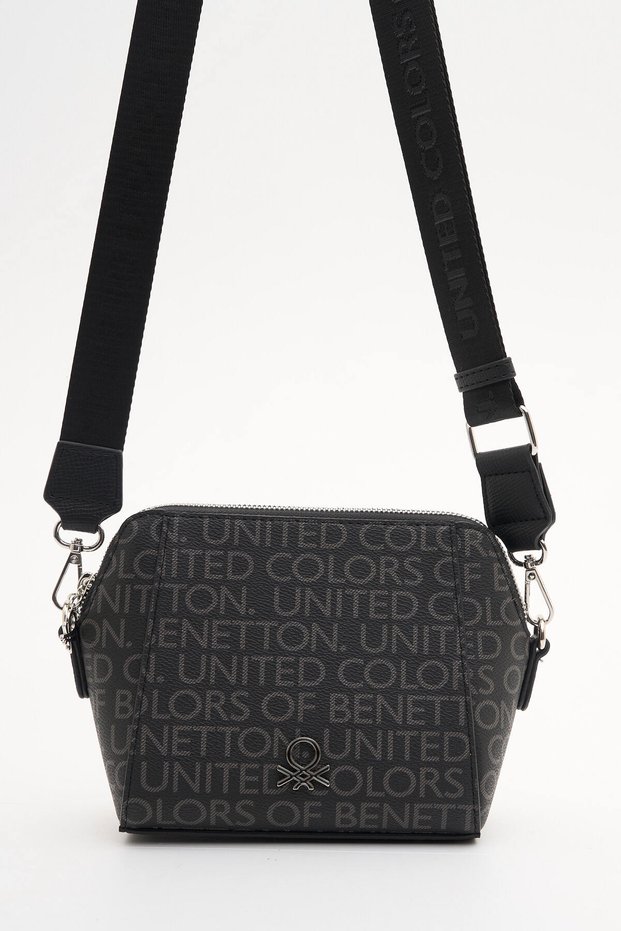 Benetton Women's Crossbody Bag Black Bnt1931