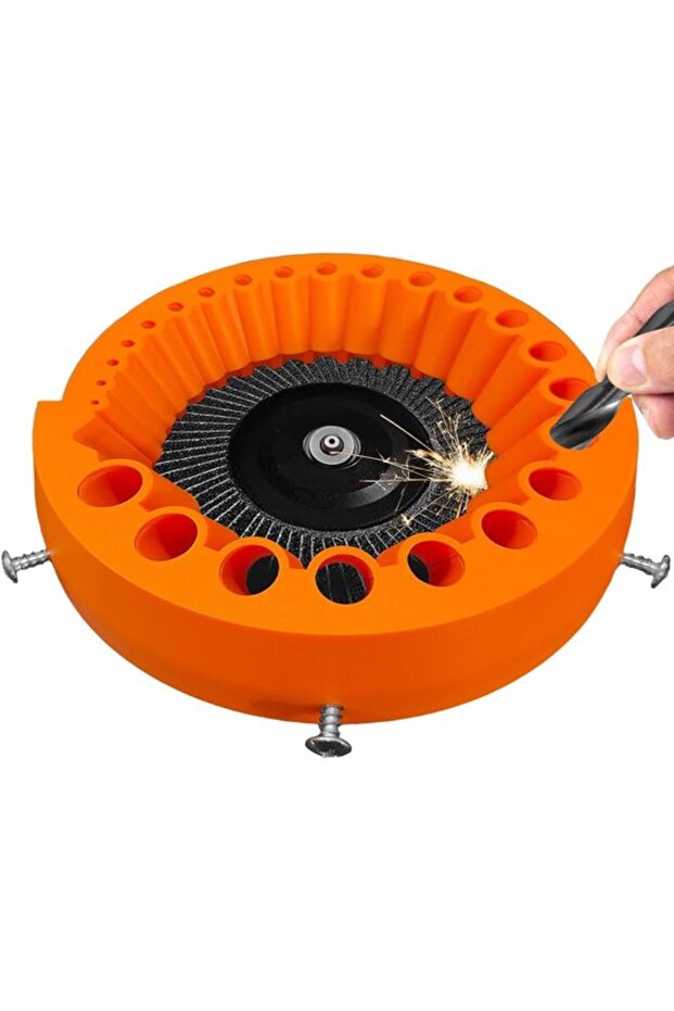 Drill bit grinder 125mm 2-13mm orange.