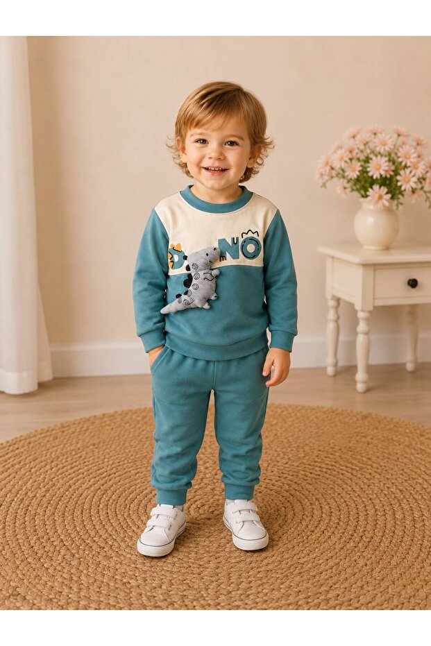 Children's Dino Toy Cotton Set