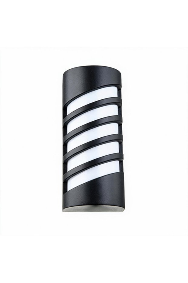 مصباح حائط خارجي LED أسود - 3124