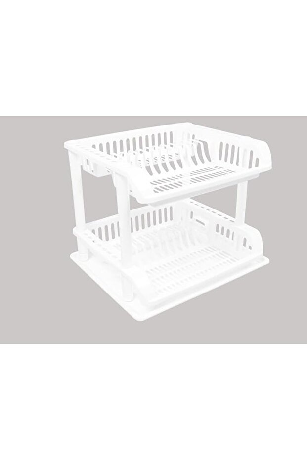 Dish Drying Rack (Beige) - 1