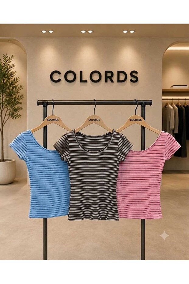 Women's Deep Round Neck T-Shirt