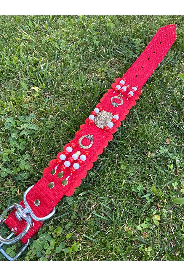 Puppy Kangal Collar Palaska Double Layer 60 cm / Rottweiler Dogo Golden Pitbull K9 Cane Corso Compatible