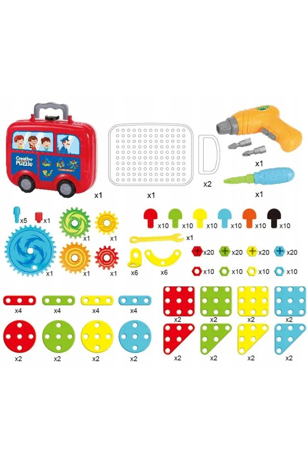 Mașină de găurit, kit de construcție 3D GRATUIT