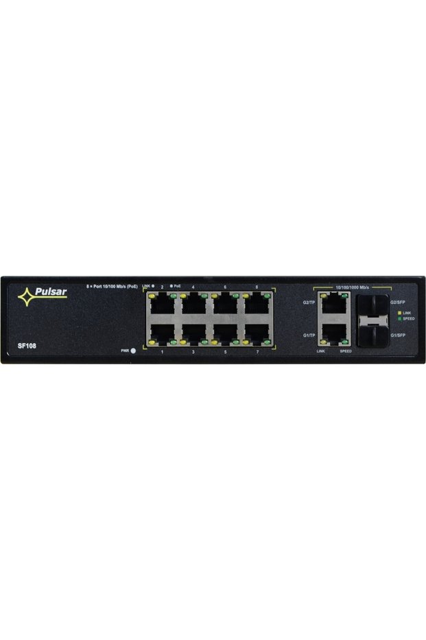 Switch PoE SF108WP negru
