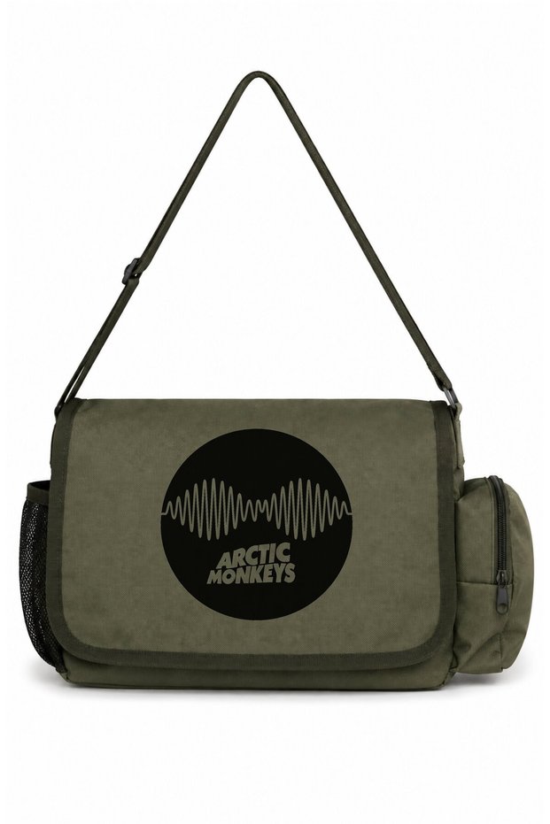 Arctic Monkeys Rock Metal Music Band Printed Unisex School, Sports, Office Multi-Purpose Messenger Bag
