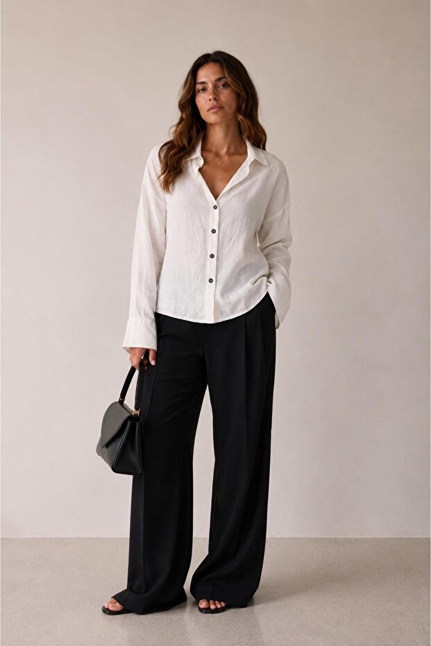 Women's linen shirt