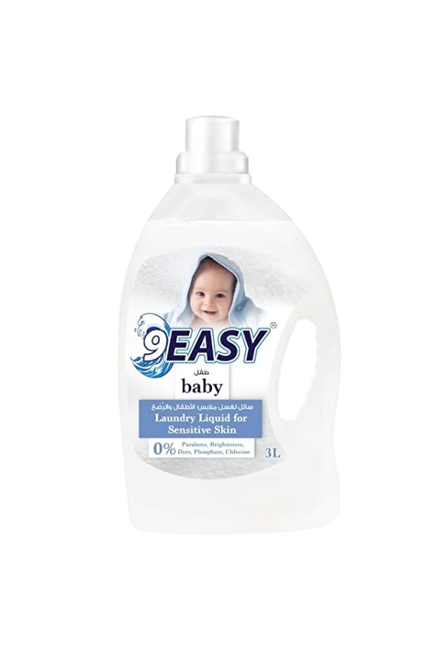 9Easy Sensitive Baby Laundry Liquid 3L