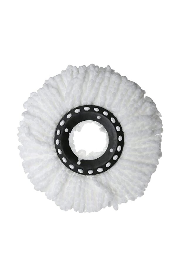 2 PCs 360 DEGREE SPIN MOP HEADS REPLACEMENT MICROFIBER BUCKET HOME CLEANER CLEANING