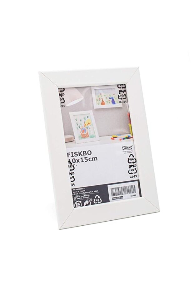 Ikea Photo Frame - White, 10x15cm, Set of 6