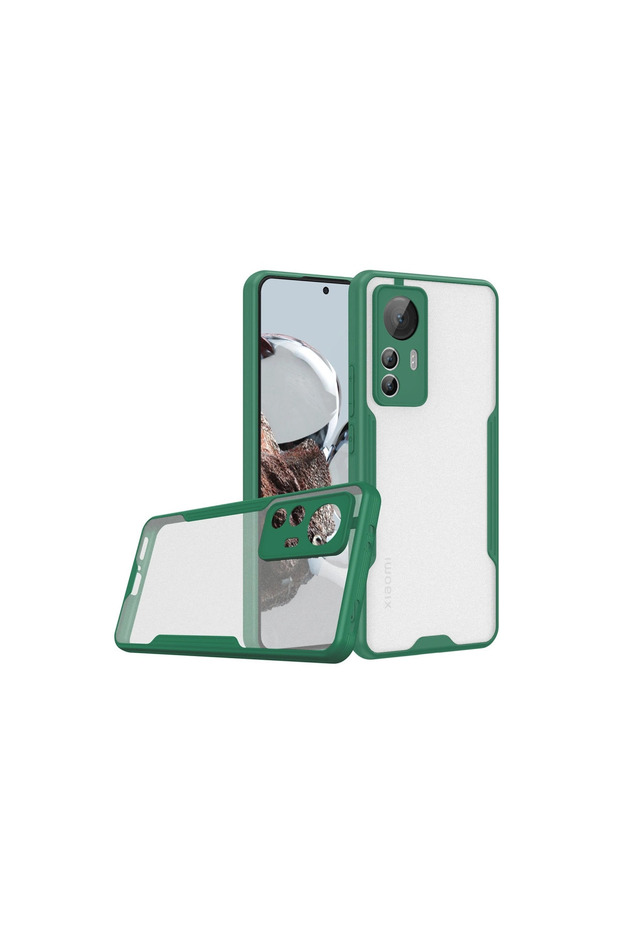 Xiaomi Mi 12t Case Platinum Silicone - Green