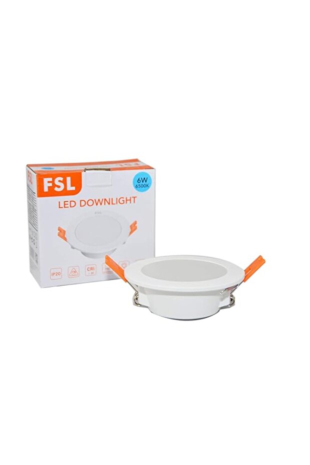 FSL LED Down Light FSD601 6W White 6500K/Warm White 3000K (White 6500K)