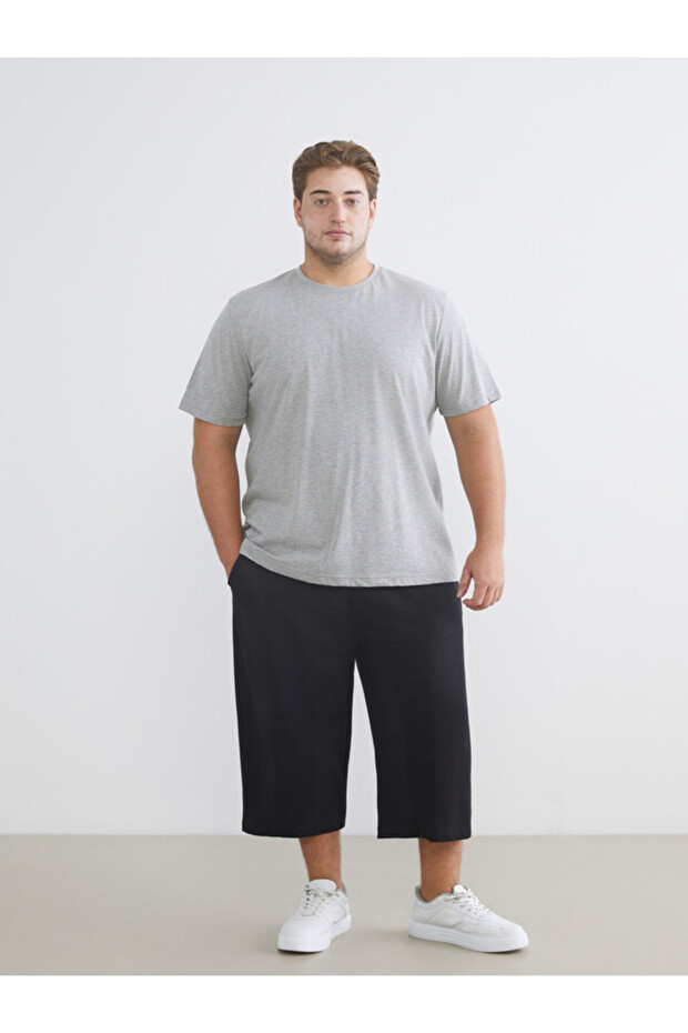 Esvab • Modern & Distinctive Plus Size Standard Fit Men's Shorts