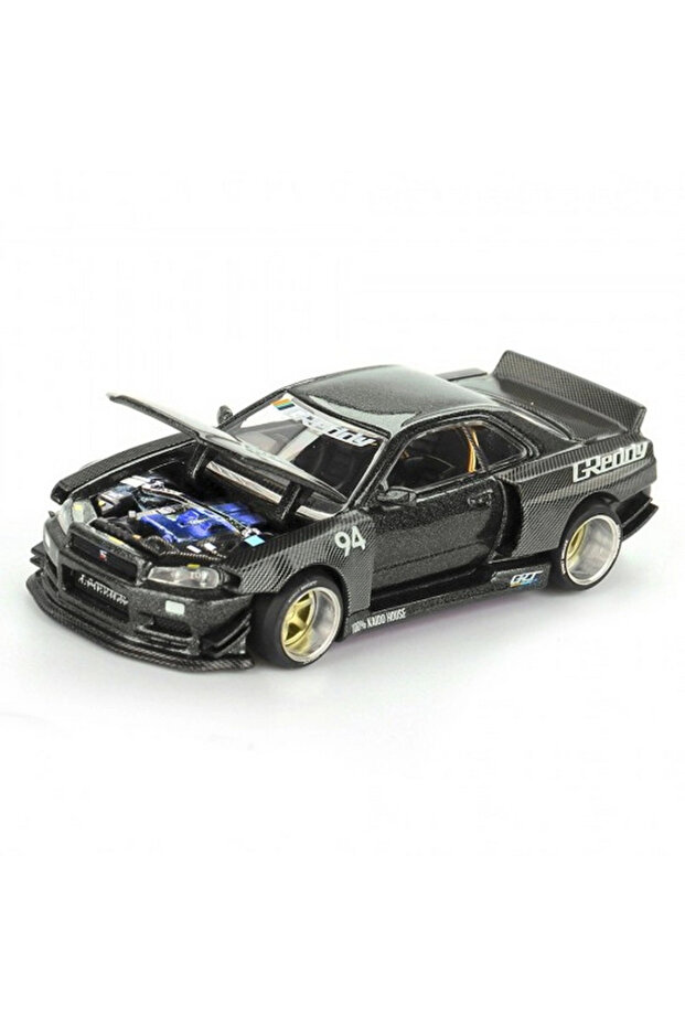 1/64 Scale Model Car Kaidohouse Skyline Gt-R (R34) Kaido Works Greddy V2