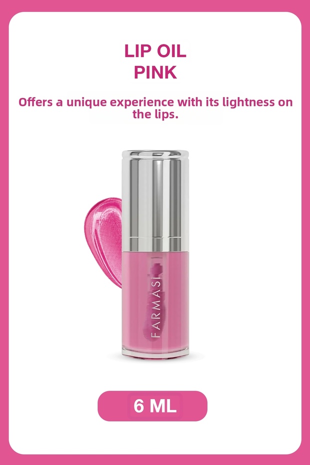 Lip Oil | Radiant Lip Oil with Moisturizing and Care Effect -Pink