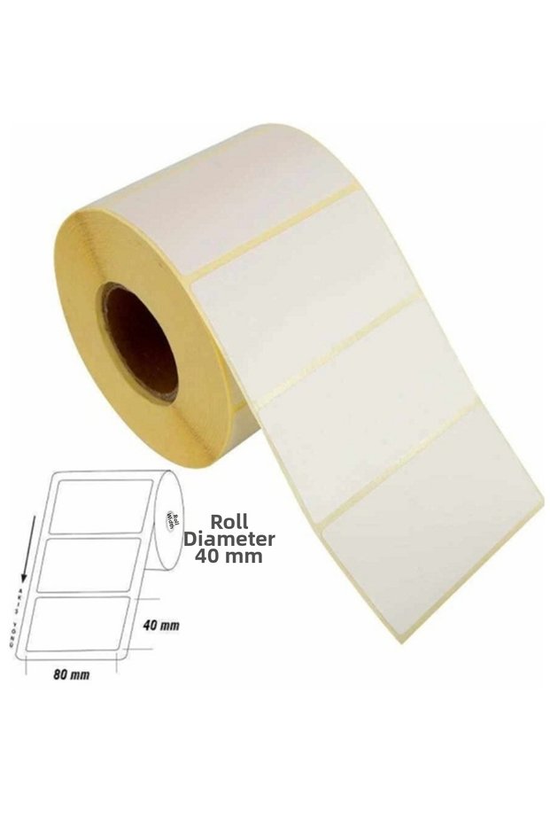 Thermal Barcode Label 40X60 mm 1000Li - 3 Pieces