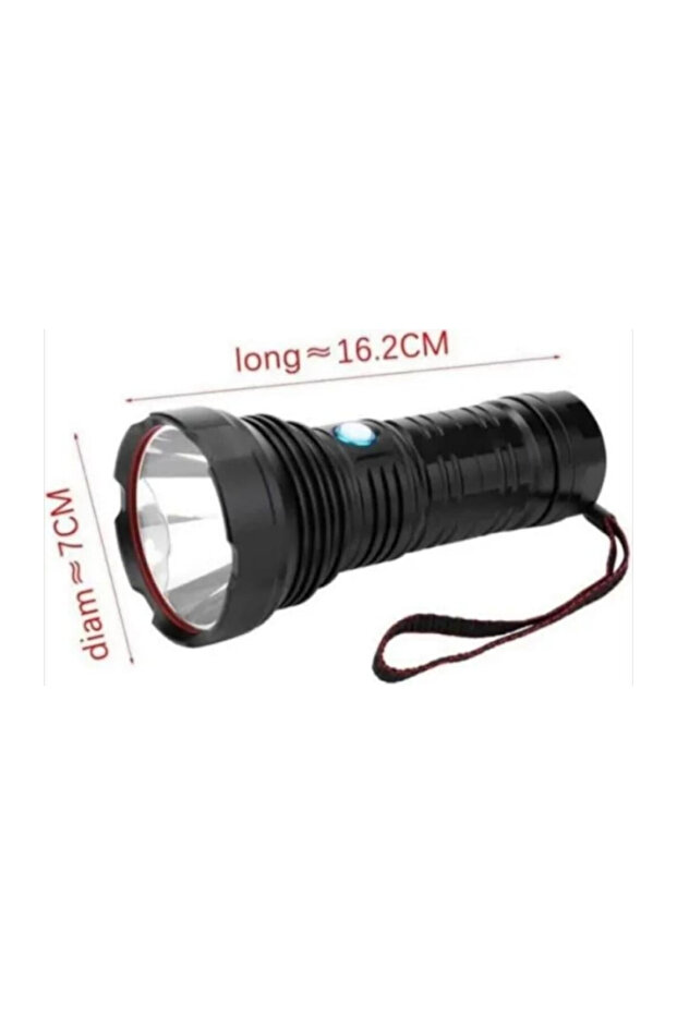 مصباح يدوي LED فائق السطوع 360 درجة - 5