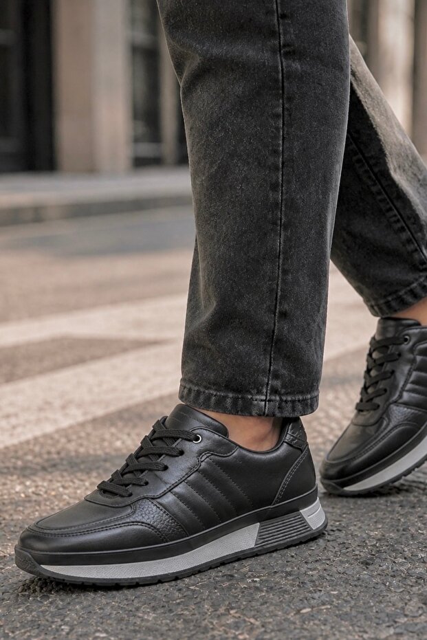 Verona Gray 100% Genuine Leather Men's Casual Shoes