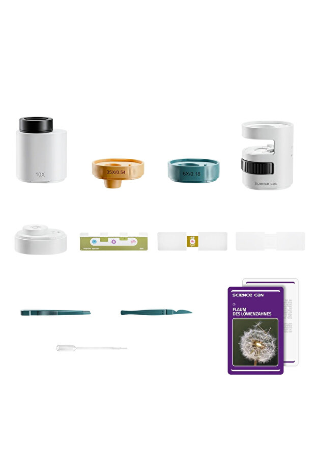 Joc STEM Microscop cu proiector 350, TopBright - 4