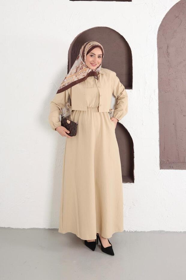 ROCHIE DE VARĂ MODAL VESTĂ SET DE 2 - 2