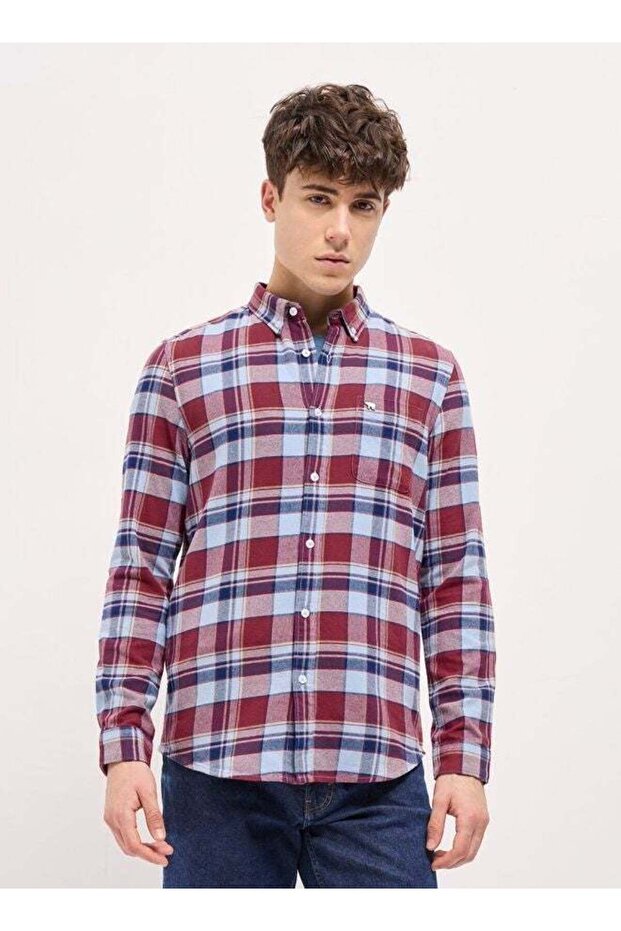 Men's Multi-Color Checked Slim Fit Casual Shirt for Every Occasion