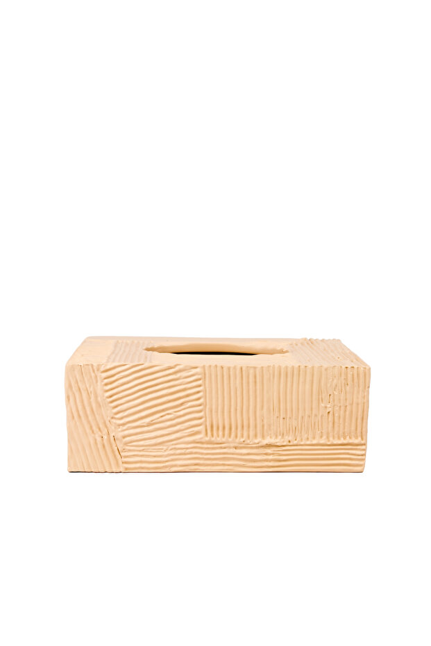 Tissue Box Beige from Aurora