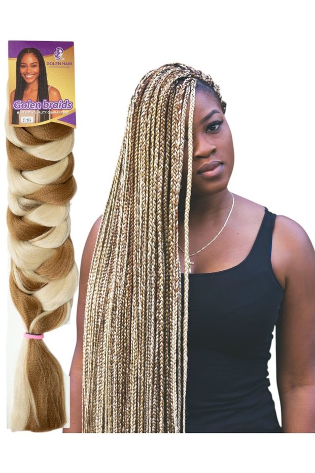 Hair 82 Inches Braiding Hair – Mixed Color for Boho Braids & Box Braids Hairstyles