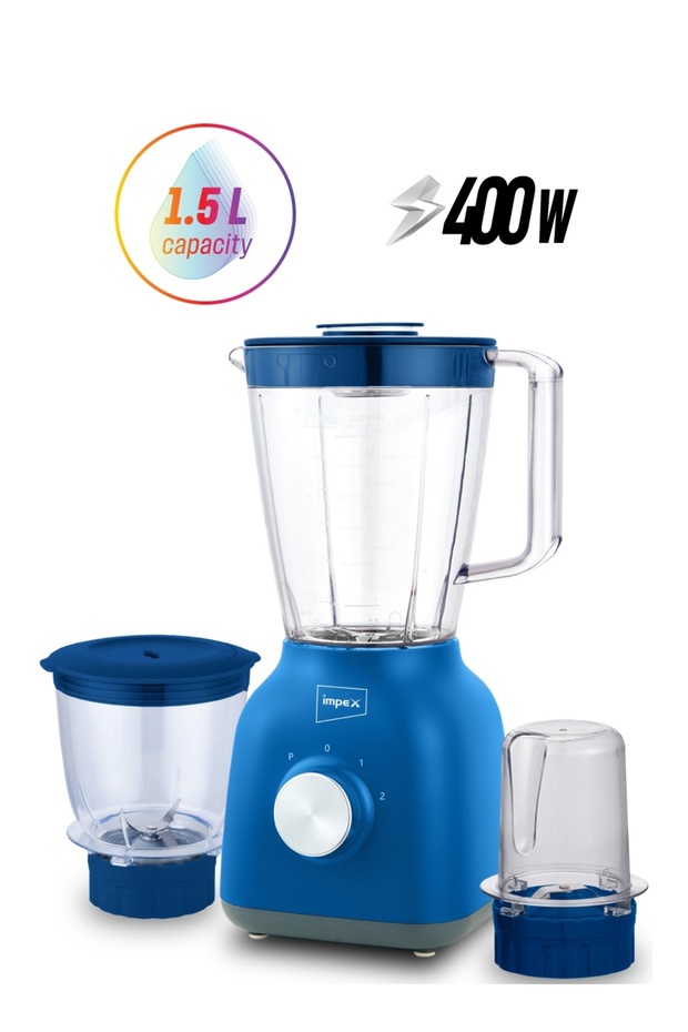 Blender Mixer Grinder Bl 3503 - Mincer Mills Pulse Rotation 2 Speed & Heat Protection 1.5l 400w
