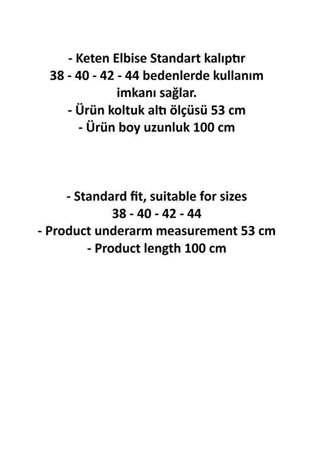 Rochie scurtă de in - 5