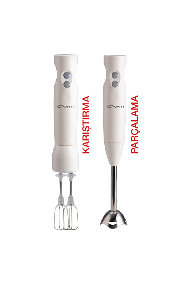CMD-208 Multiset 3 Blender Set Krem - 2