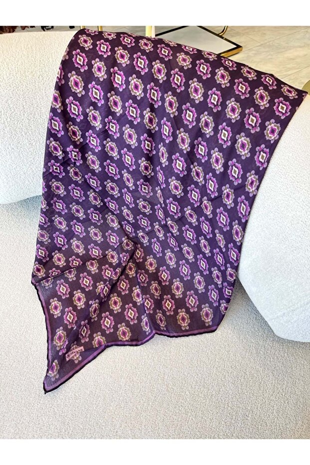 Si̇yane Natural Scarf Pattern 3 - 14