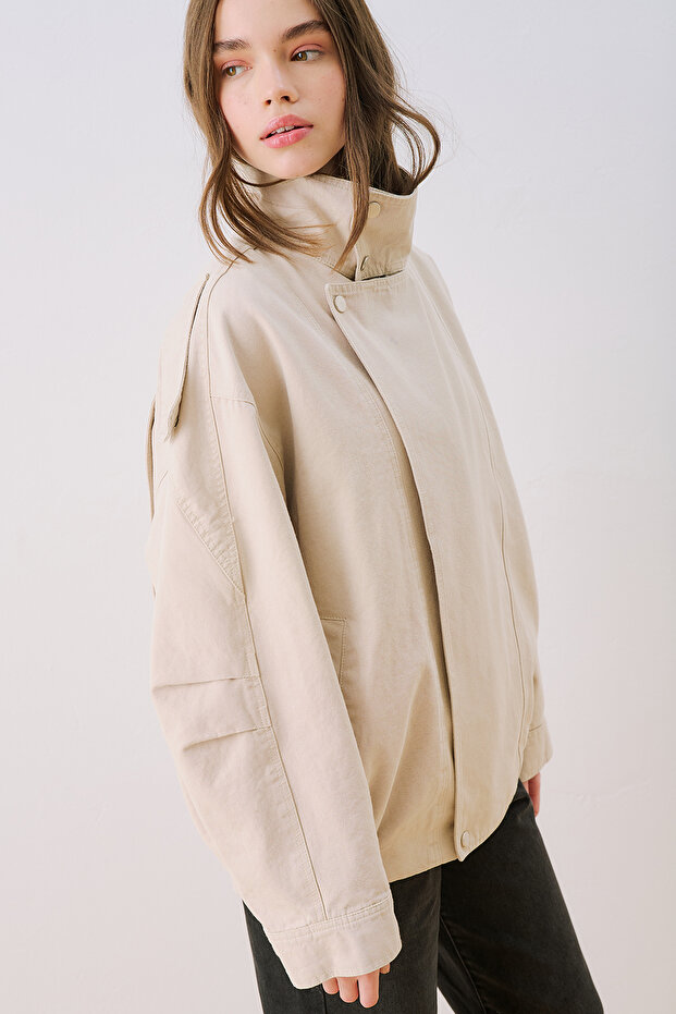 Yikamali Design Jacket Cream
