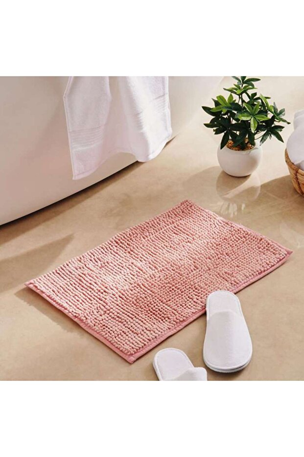 Sparta Chenille Bathmat 40x60cm- Pink