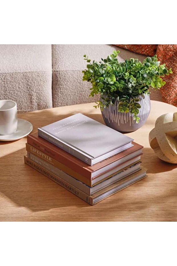 Radio Astronomer Coffee Table Book 22.5x15.4x2.2cm - Light Grey